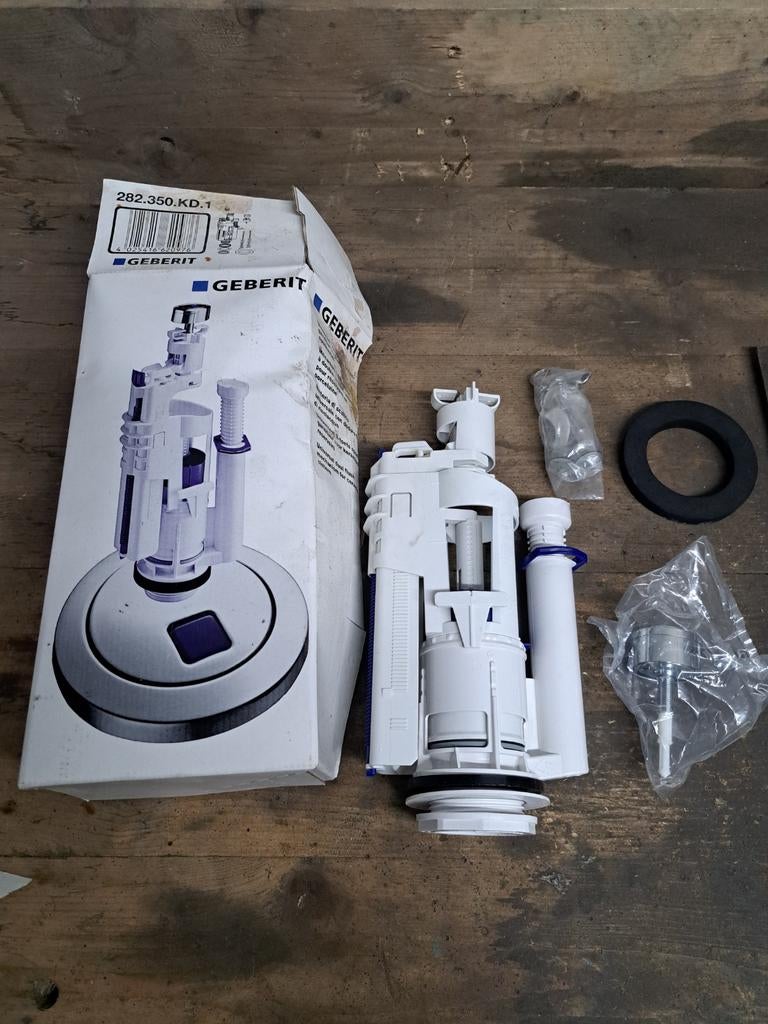 Gerberit spoeling, Doe-het-zelf en Bouw, Ophalen of Verzenden, Nieuw, Toilet