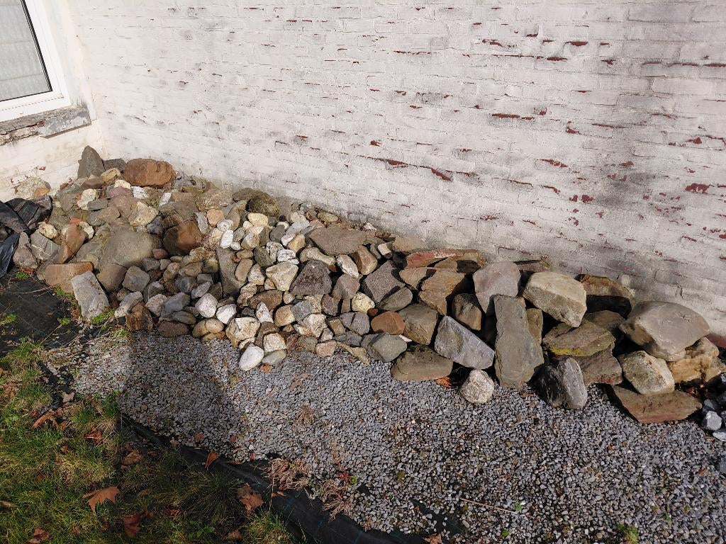 Maaskeien, Tuin en Terras, Ophalen, Gebruikt, Kei