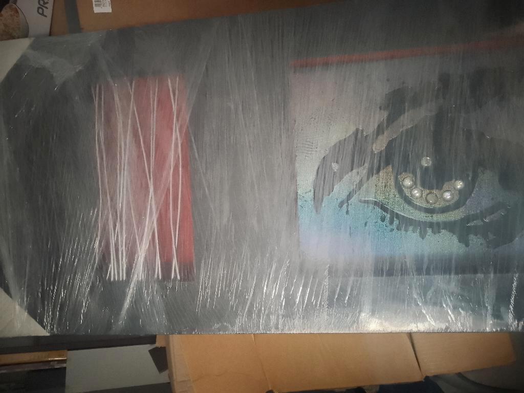 nieuw 150x60cm zware moderne kader met ophanghaken, Huis en Inrichting, Ophalen of Verzenden, Nieuw