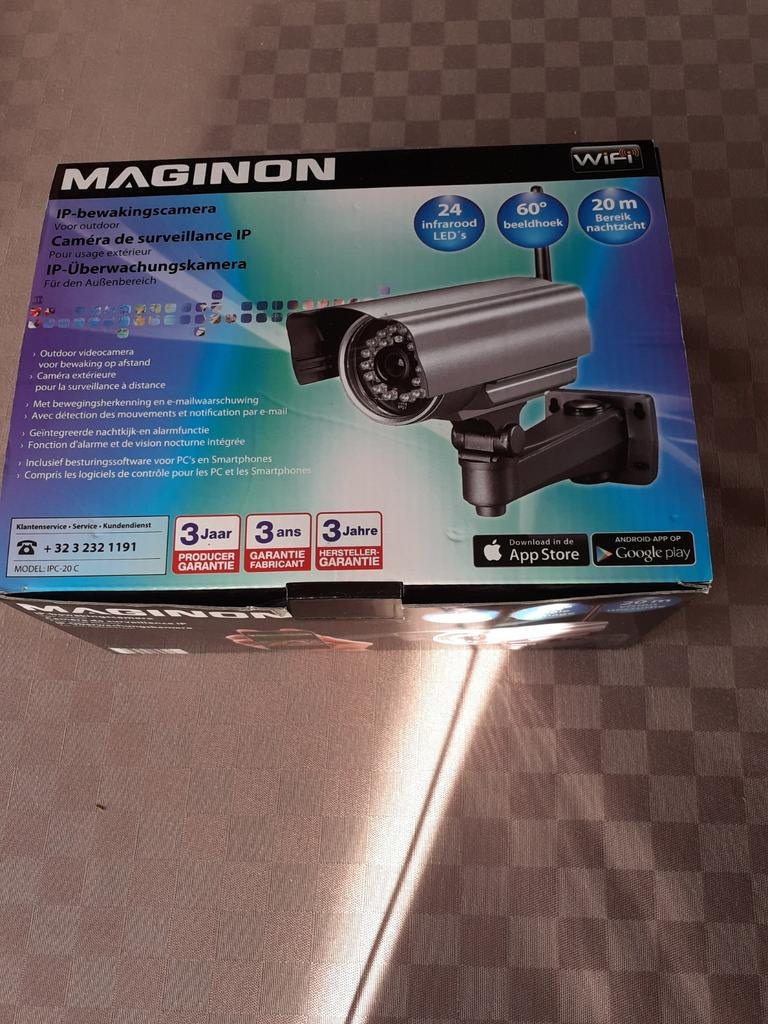 IP- Bewakingscamera  Maginon., Ophalen of Verzenden, Nieuw, Buitencamera