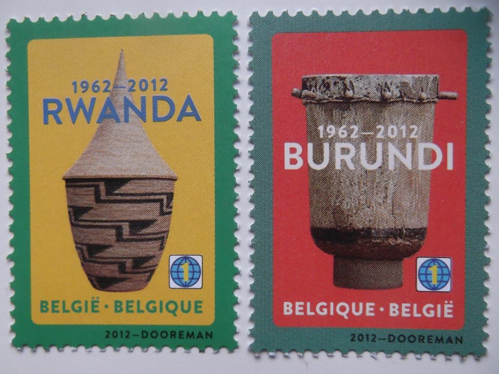 4240-4241 Rwanda Burundi MNH, Enlèvement ou Envoi, Non oblitéré, Timbre-poste