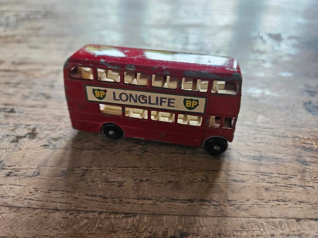 Bus Matchbox Lesney N5 Routemaster Bus de Londres, Enlèvement ou Envoi, Utilisé