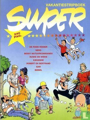 Super Vakantiestripboek - 1e druk 1991- met 7 verhalen, Boeken, Stripverhalen, Eén stripboek, Ophalen of Verzenden, Gelezen