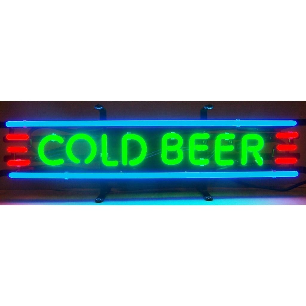 Cold beer neon en veel andere leuke USA bier decoratie neons, Verzamelen, Ophalen of Verzenden, Nieuw