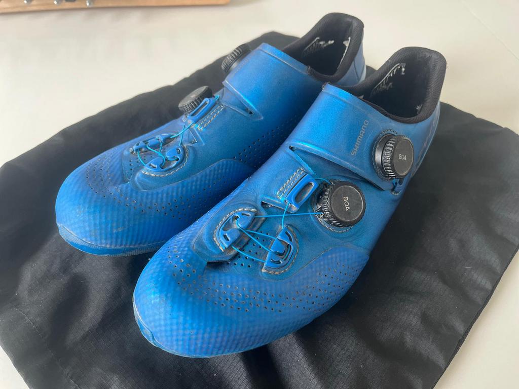 Shimano s-phyre wegschoenen maat 44, Sports & Fitness, Cyclisme, Enlèvement, Comme neuf