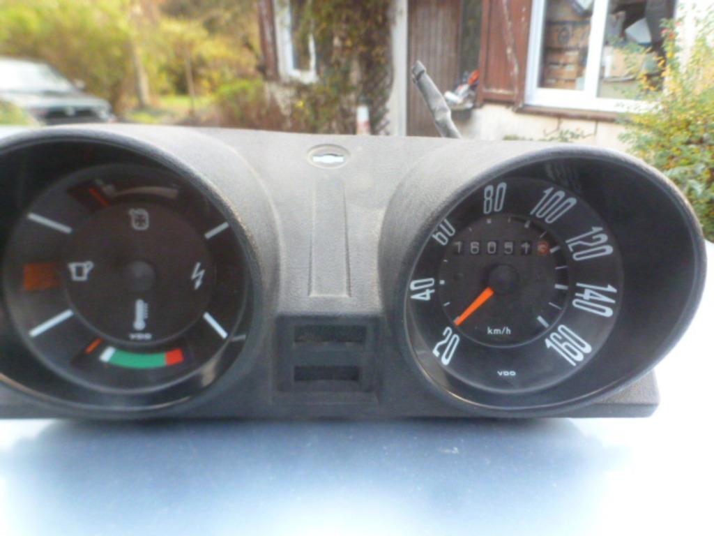 DAF 55: snelheidsmeter + meters: VDO, Auto-onderdelen, Dashboard en Schakelaars, Ophalen of Verzenden, Gebruikt