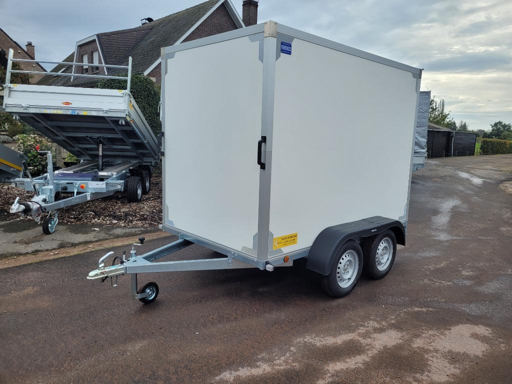 Gesloten aanhangwagens te huur B-rijbewijs, Ophalen, Nieuw