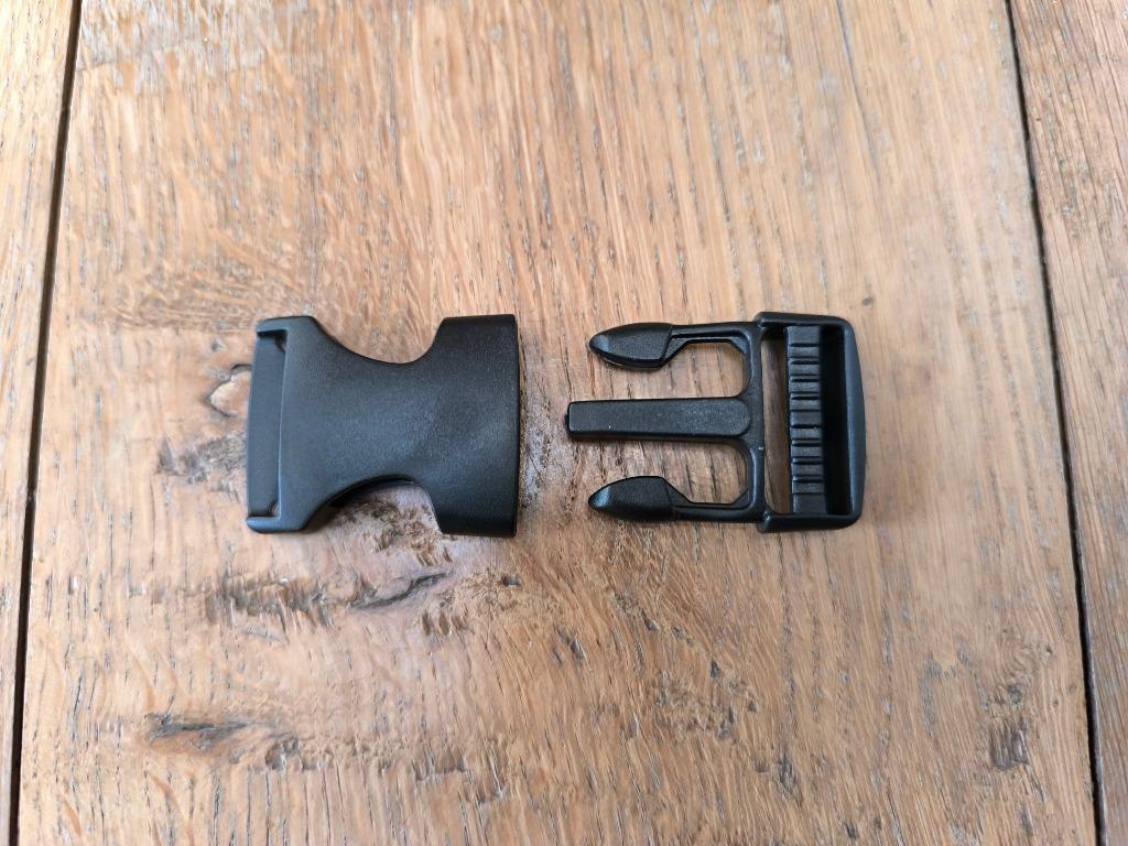 Clip voor Ortlieb-rugzak (bijv. Velocity) zwart plastic 3cm, Overige merken, Minder dan 30 cm, Nieuw, Ophalen of Verzenden