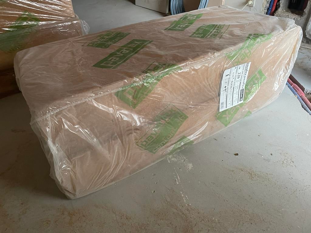 Isolant fibre de bois pavatex confort 36 (22cm d’épaisseur), Bricolage & Construction, Isolation & Étanchéité, Neuf, Isolation de toiture