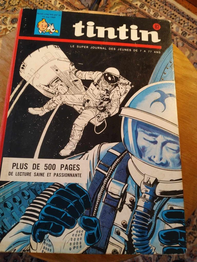 Recueil journal Tintin - Tome 87, Livres, Enlèvement ou Envoi, Une BD, Utilisé, Editions du Lombard.