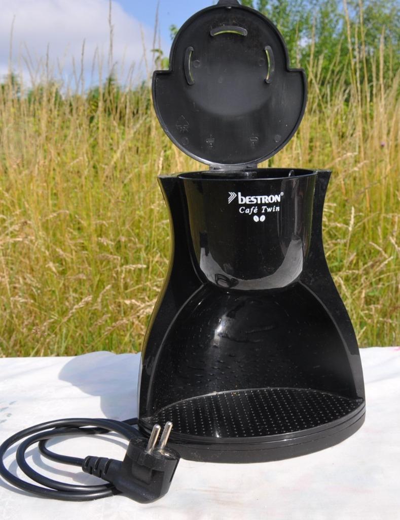 percolateur duo bestron, Electroménager, Café moulu, Enlèvement ou Envoi, 2 à 4 tasses, Cafetière