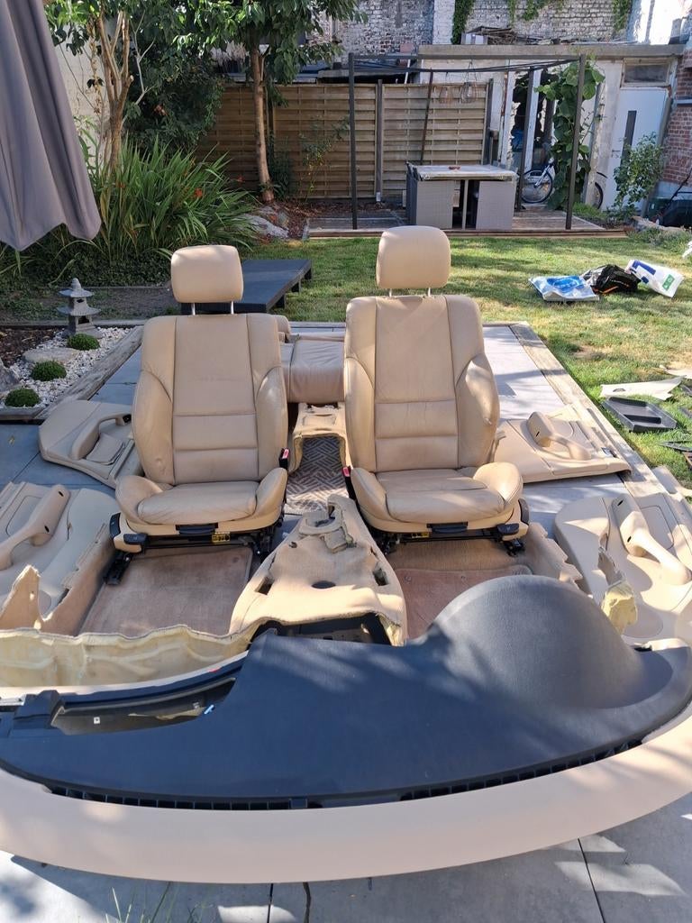 BMW E46 Sedan volledig lederen interieur, Auto-onderdelen, Ophalen, Gebruikt, BMW