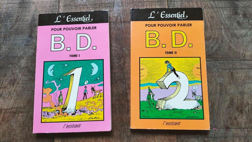 L'essentiel pour pouvoir parler BD (lot de 2), Hobby en Vrije tijd, Ophalen of Verzenden