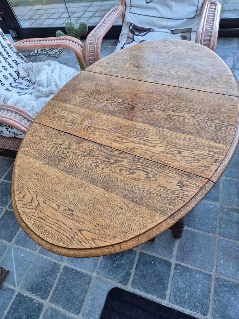 Eiken houten tafeltjes en bijzettafeltjes, Ophalen