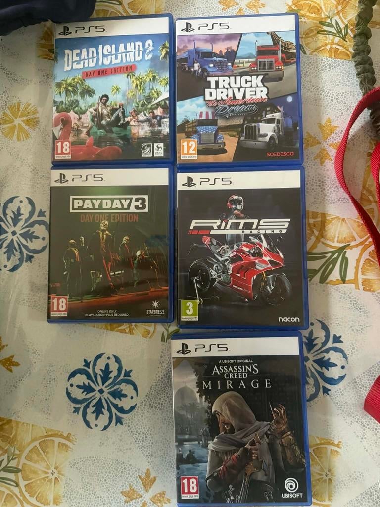 Ps5 game's, Enlèvement