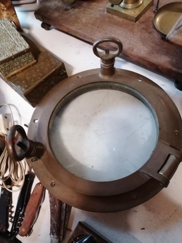 GRAND HUBLOT DE BATEAU ancien, Enlèvement ou Envoi