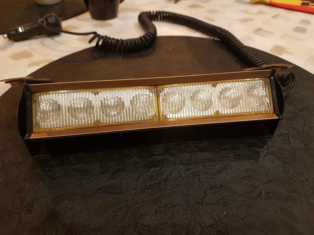 Flitslicht voor truck, Ophalen