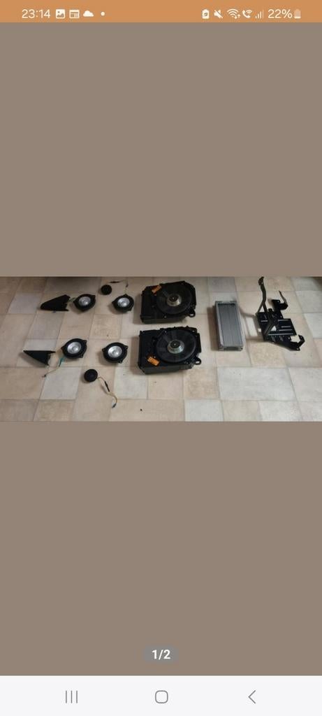 HARMAN KARDON TOP HIFI LOGIC7 SPEAKER SET BMW E92 E93 E90 91, Autos : Divers, Haut-parleurs voiture, Enlèvement ou Envoi, Comme neuf