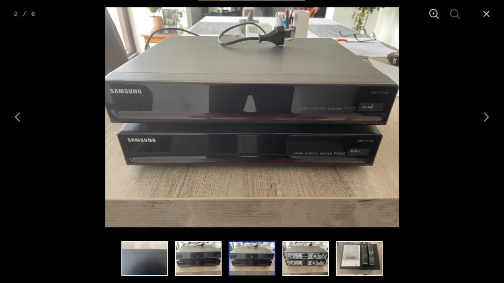 2 x Samsung S.M.T - C7140 Televisierecorder / Digicorder, Audio, Tv en Foto, Ophalen of Verzenden, Gebruikt