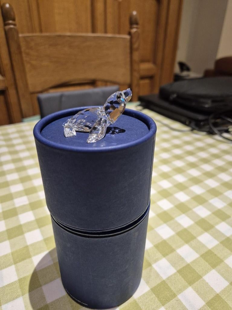 Swarovski kristal zeehond, Verzamelen, Ophalen of Verzenden, Zo goed als nieuw, Figuurtje