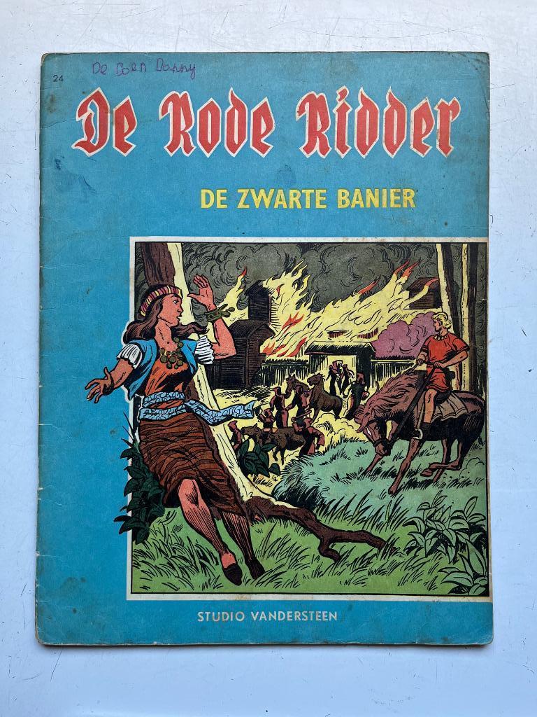 De Rode Ridder 24 - De Zwarte Banier - 1e druk 1965, Boeken, Stripverhalen, Verzenden, Willy Vandersteen