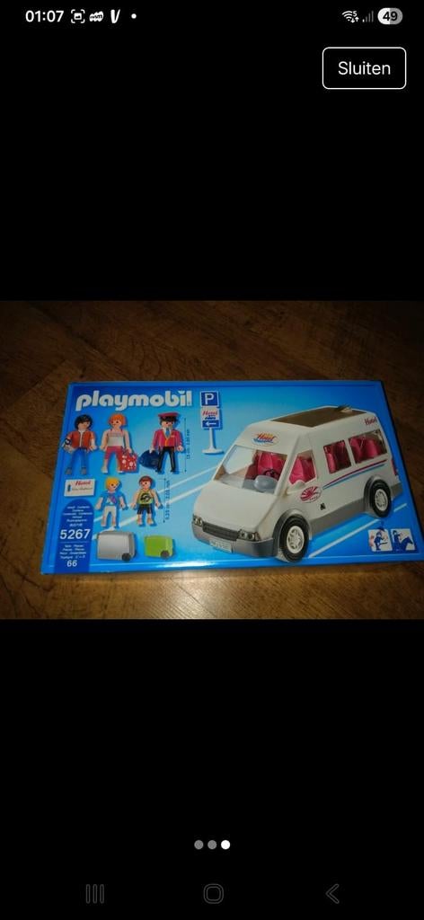 Bus de l'hôtel Playmobil, Enfants & Bébés, Jouets | Playmobil, Enlèvement ou Envoi, Comme neuf, Ensemble complet