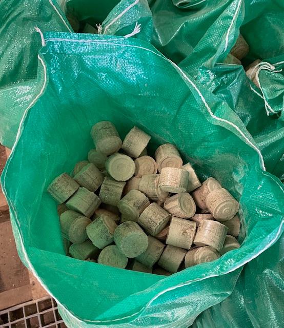 massieve eiken briketten, Ophalen, Nieuw