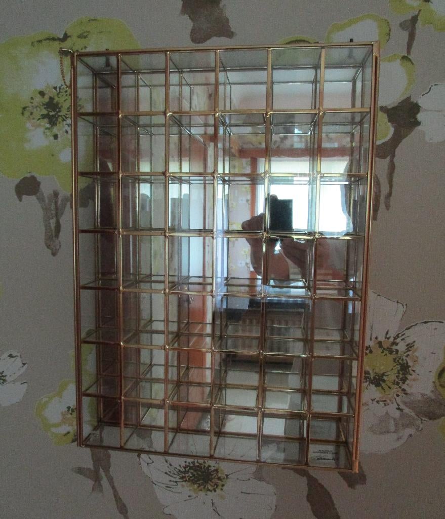 glazen vitrinekastje, Huis en Inrichting, Kasten | Vitrinekasten, Nieuw, Minder dan 100 cm, Minder dan 50 cm, Minder dan 25 cm