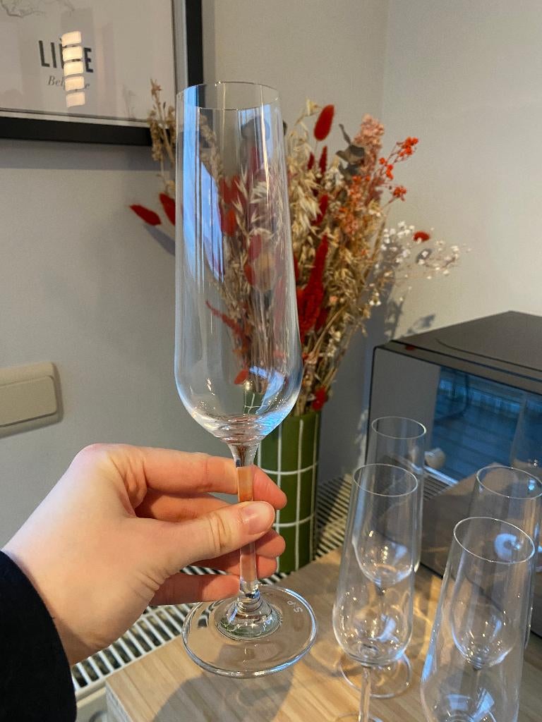 Verres (8) à champagne @Salt and pepper, Enlèvement, Neuf, Autres types