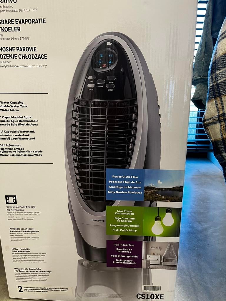 Draagbare luchtkoeler, Ophalen, Zo goed als nieuw