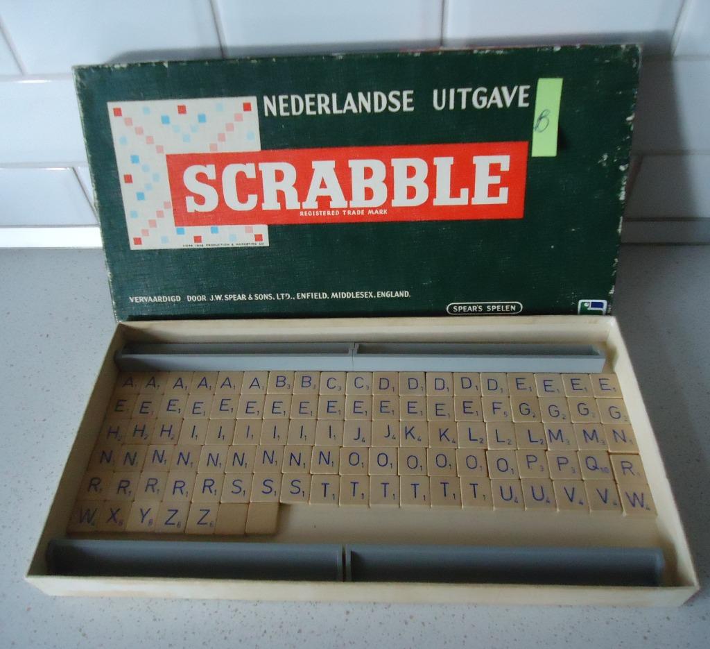 Vintage "Scrabble" van Spear's Spelen in prima staat !, Hobby & Loisirs créatifs, Jeux de société | Jeux de plateau, Comme neuf