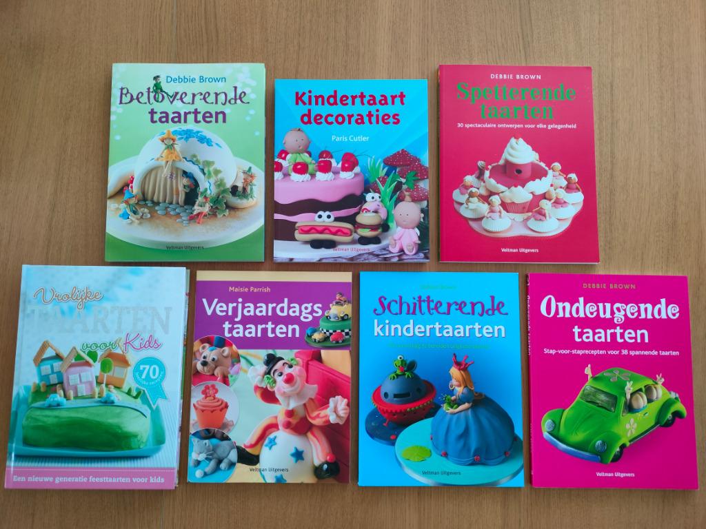 Taartboeken, Boeken, Ophalen, Nieuw, Taart, Gebak en Desserts