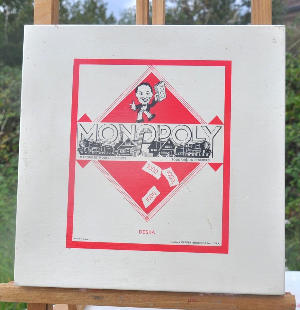 ancien jeu monopoly copyright 1935/1946/1961, Collections, Enlèvement ou Envoi, Utilisé