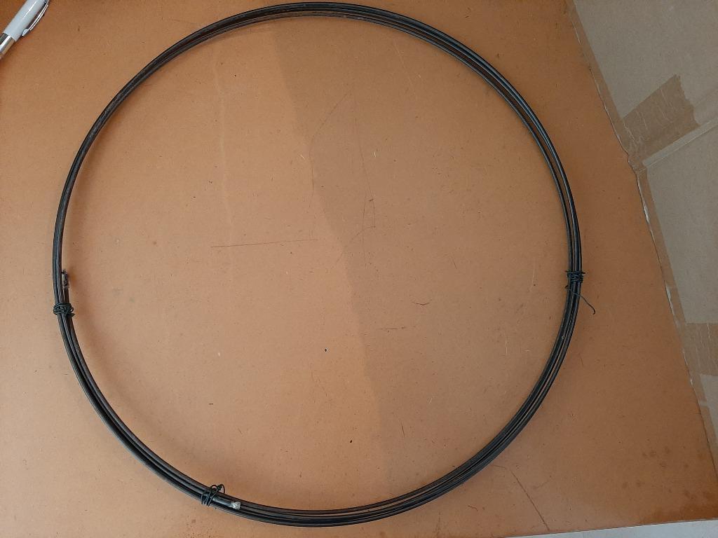 fil en acier 3mm x 6 m, Bricolage & Construction, Métaux, Enlèvement, Neuf, Fer