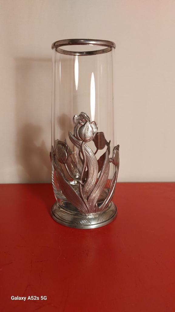 Prachtige vaas in de stijl van Jugendstil., Antiek en Kunst, Ophalen of Verzenden