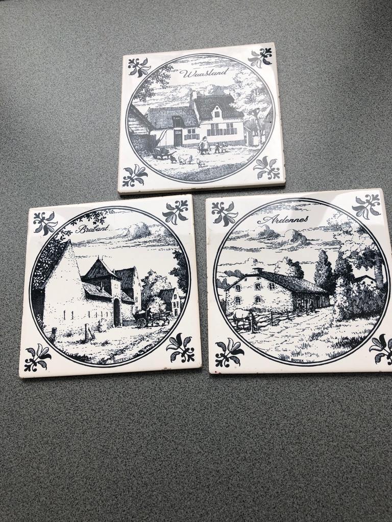 Tegels Mosa Holland - Belgische streken, Ophalen, Gebruikt
