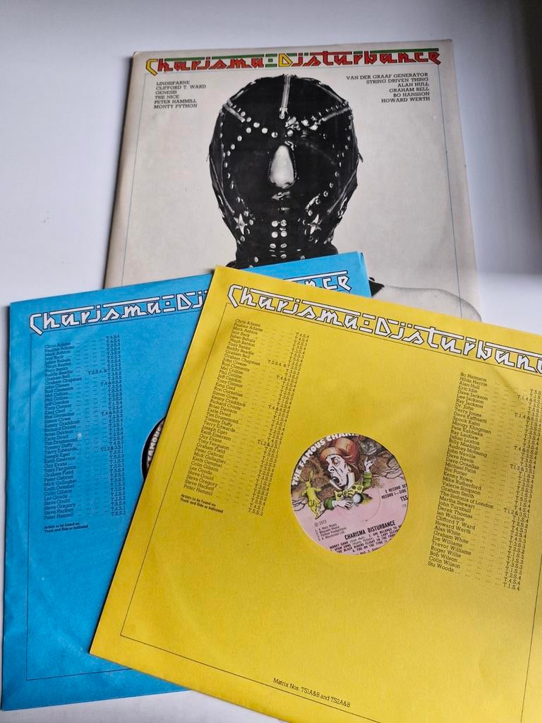 Charisma disturbance double LP 1973, Enlèvement