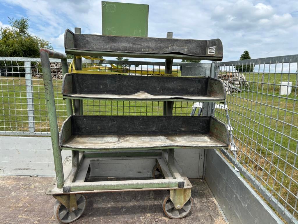 Charriot étagère sur roulettes très robuste, Enlèvement, Utilisé, Manuelle