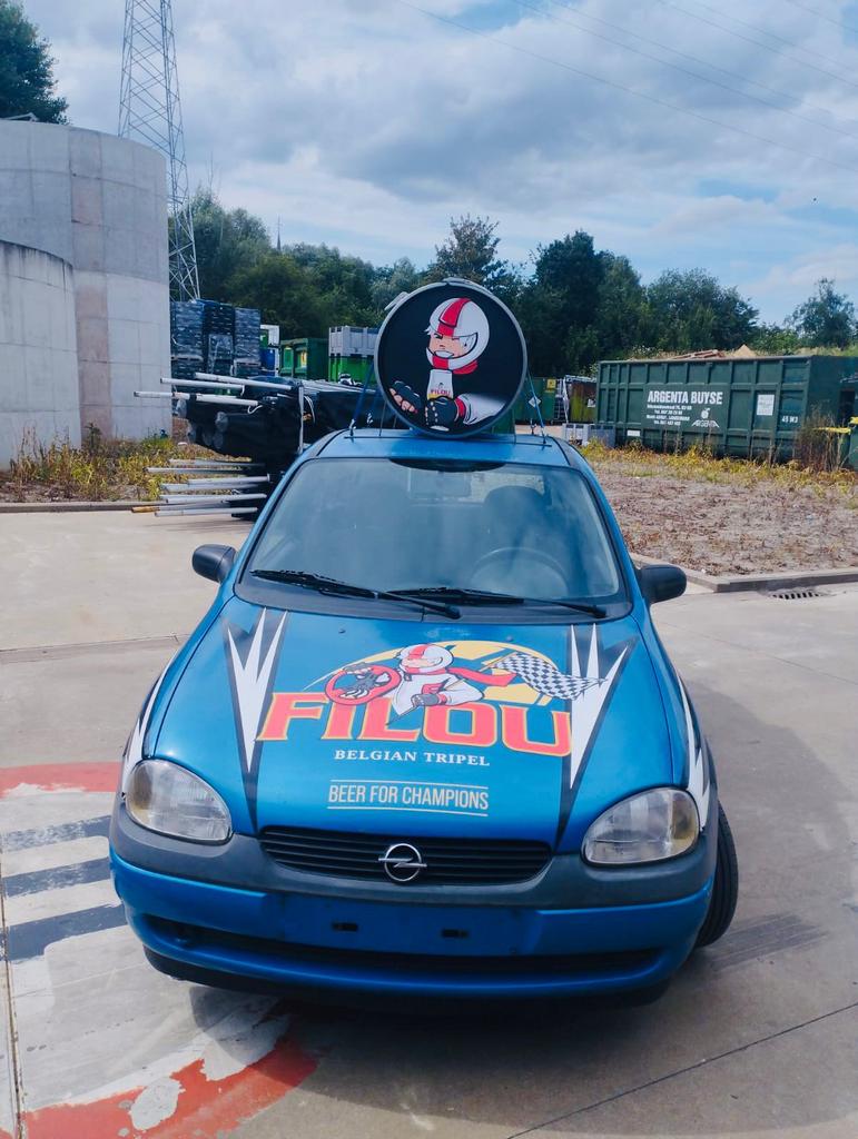 Opel corsa filou editie, 33 kW, Blauw, 5 zetels, Grijs