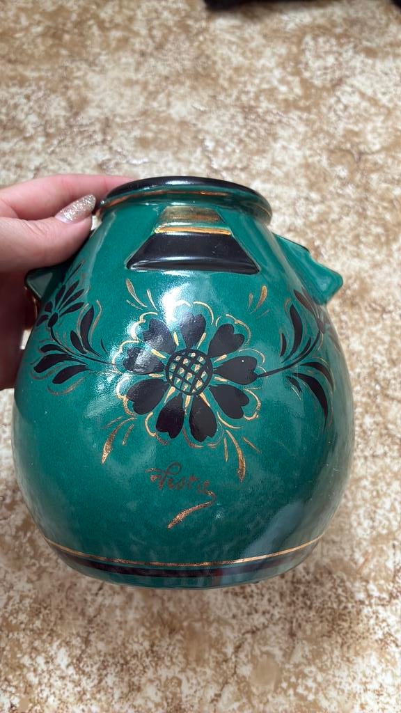 Art deco vaas vesta, Ophalen