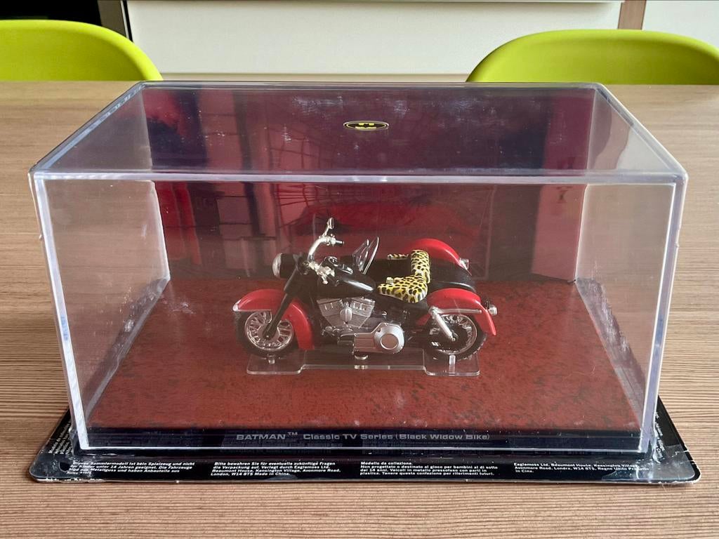 Automobilia #83 Batman tv-serie Black Widow Bike 1966 1/43, Ophalen of Verzenden, Nieuw, Auto
