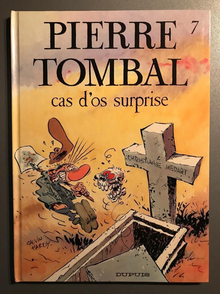 B.D. Pierre Tombal N°7: cas d'os surprise  E.O 1990 -, Enlèvement ou Envoi, Une BD, Utilisé, Cauvin et Hardy