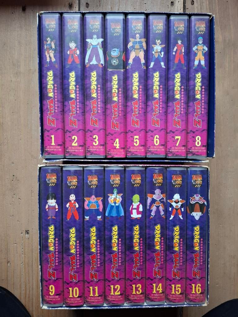 Cassette Dragon ball z 1989 partie 1 et 2, Enlèvement