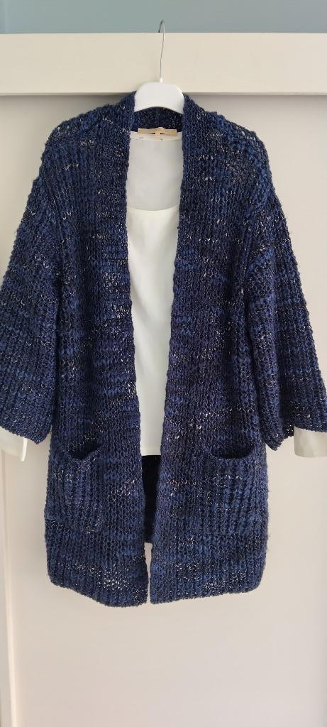 gilet COMME CA /mt L/ zgan, Kleding | Dames, Truien en Vesten, Zo goed als nieuw, Maat 42/44 (L), Blauw, Verzenden