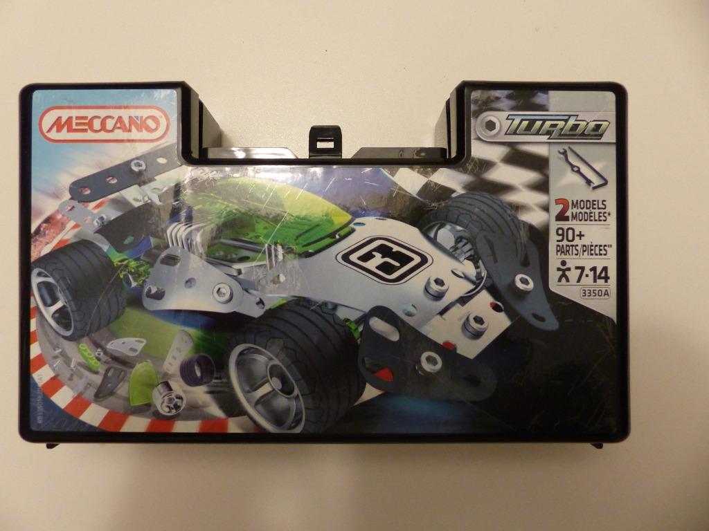 Meccano Turbo Racecar 3350A, Collections, Jouets, Enlèvement ou Envoi, Comme neuf