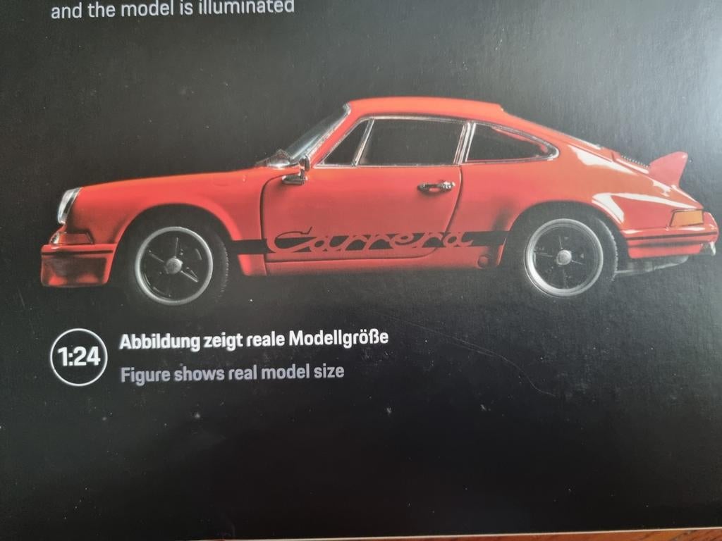 Porsche, 911, 2.7, rs, 1:24, Orange, bec de canard., Hobby & Loisirs créatifs, Voitures miniatures | 1:24, Comme neuf, Voiture