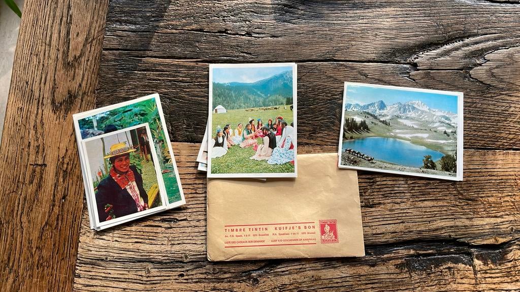 Plaatjes, prentjes kuifje’s bon, Ophalen of Verzenden, Nieuw