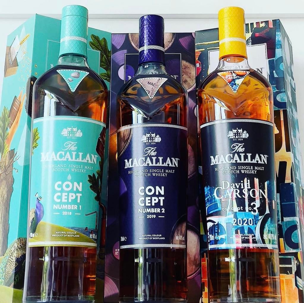 Macallan Concept Edition Number 1, 2 & 3 (full set), Verzamelen, Ophalen, Nieuw