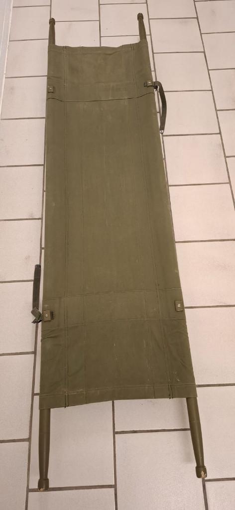 Brancard / Civière militaire US ARMY original – 1979, Collections, Objets militaires | Général, Armée de terre, Enlèvement