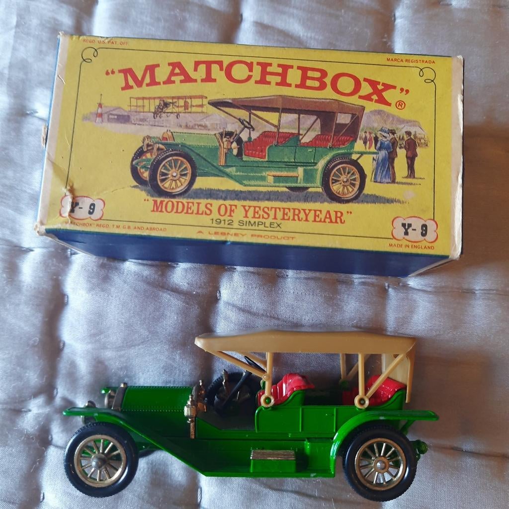 MATCHBOX Y9 SIMPLEX 1912*MOYY* VINTAGE*NEW*, Hobby en Vrije tijd, Ophalen, Nieuw, Auto, Matchbox
